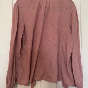 Jennifer Lopez Dusty Pink Blouse